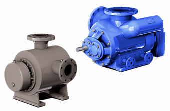 Pompes volumétriques à double vis